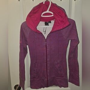 Bench Fuchsia Zip-Up Hoodie